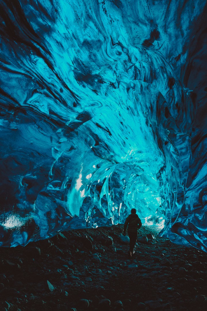 Glacier Ice Cave Iceland
