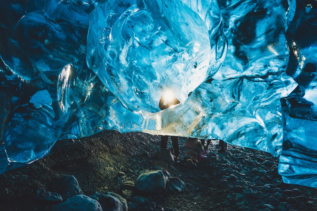 Glacier Ice Cave Iceland