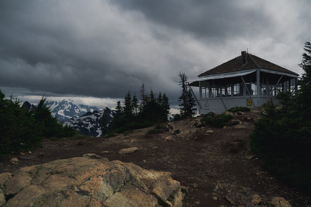 Winchester Fire Lookout Storm