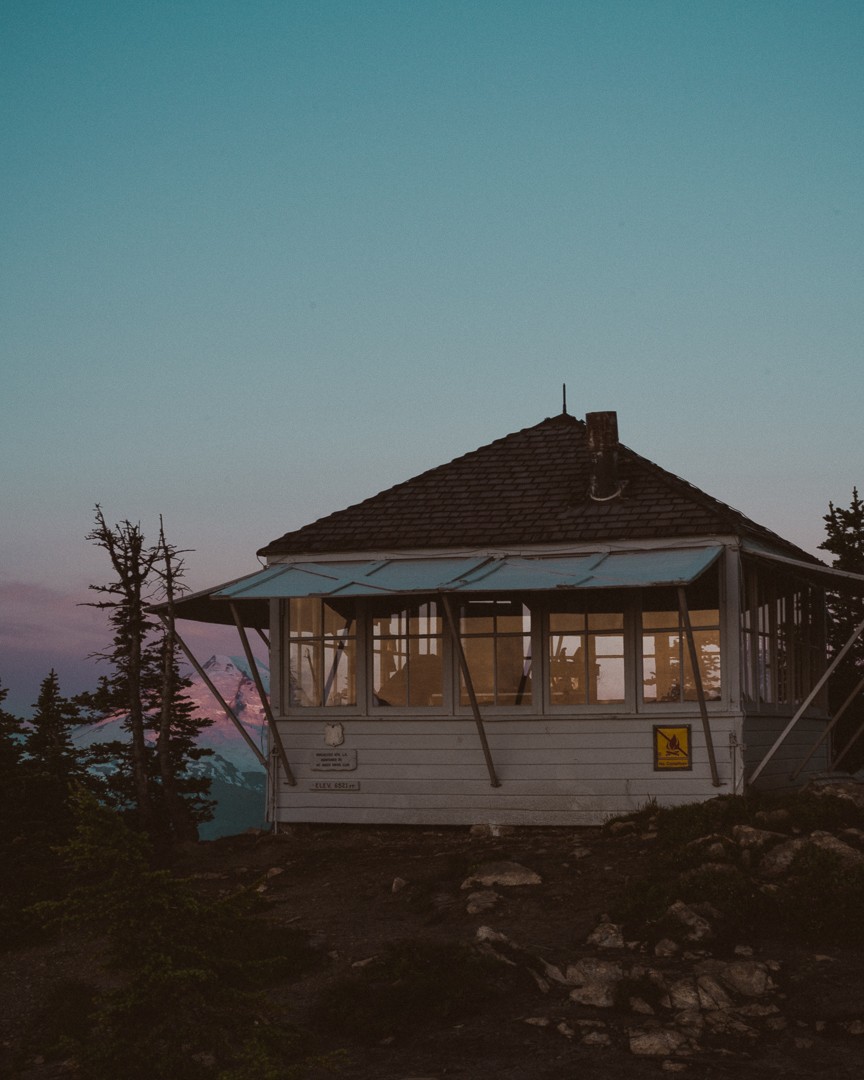 Winchester Fire Lookout Sunrise