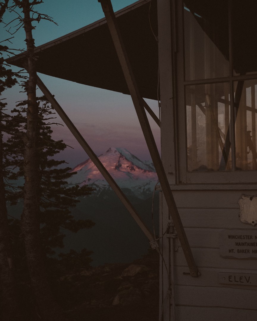 Winchester Fire Lookout Sunrise