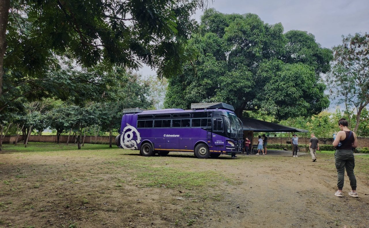 G Adventures Africa Overland Tour Bus